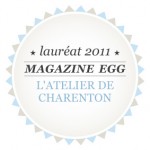 L’Atelier de Charenton récompensé par le magazine Egg