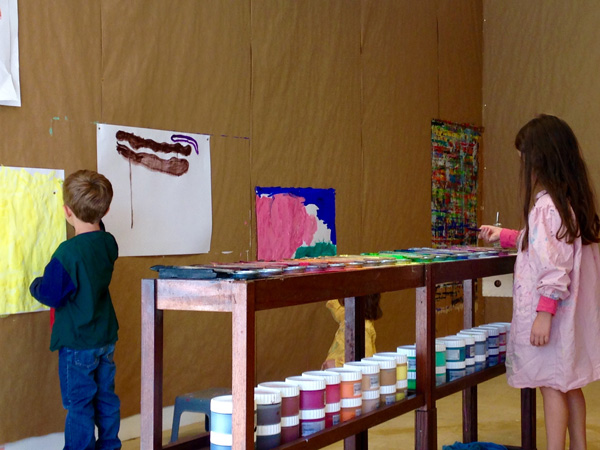 L'atelier de peinture Sandrine Sananès