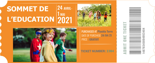 Invitation au Sommet de l’éducation 2021